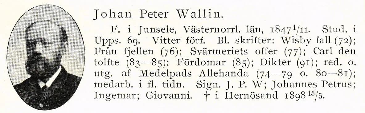 Johan Peter Wallin
