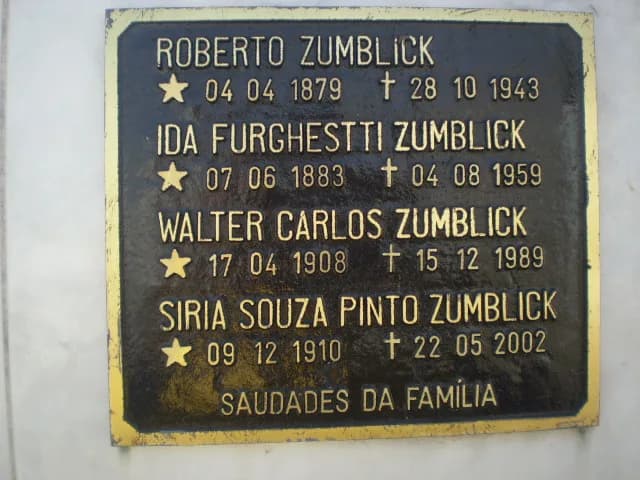 Walter Zumblick