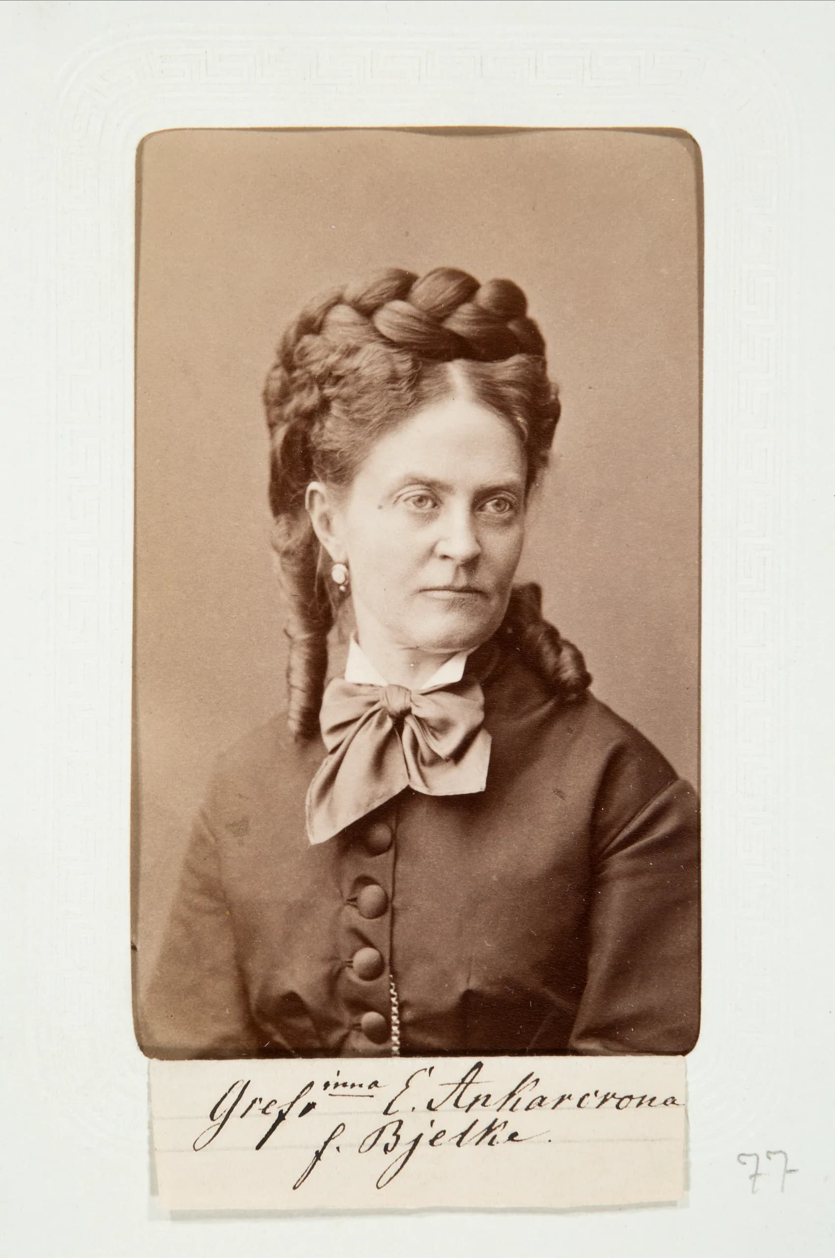 Ankarcrona F. Bielke, Ebba Charlotta