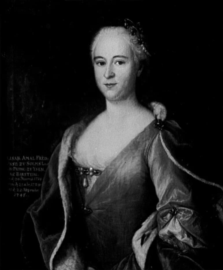 Elisabeth, Prinzessin zu Isenburg und Büdingen in Birstein