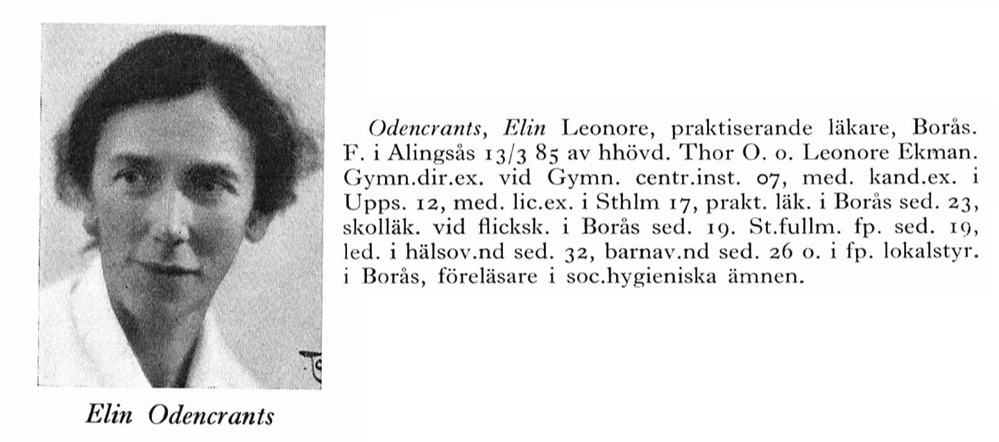 Elin Leonore Odencrants