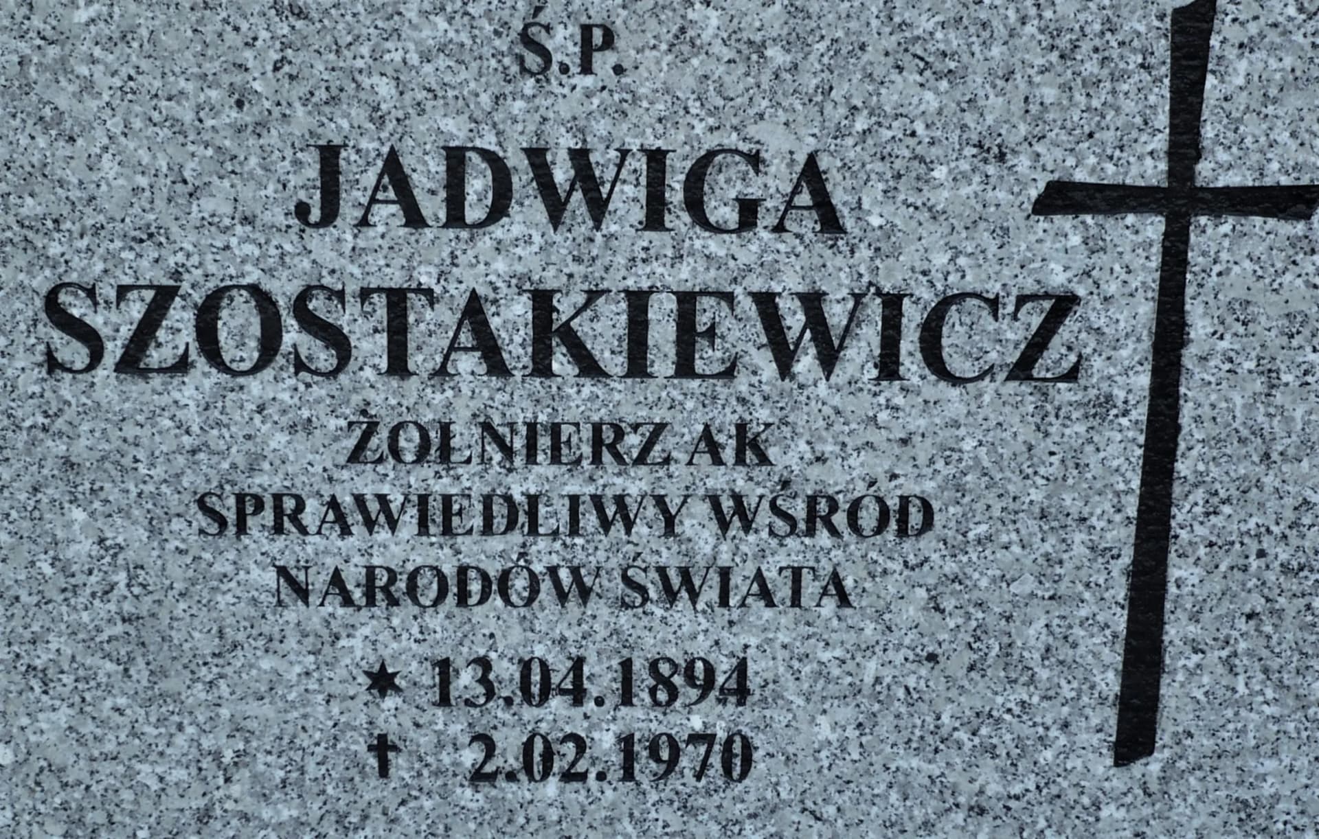 Jadwiga Zofia Szostakiewicz