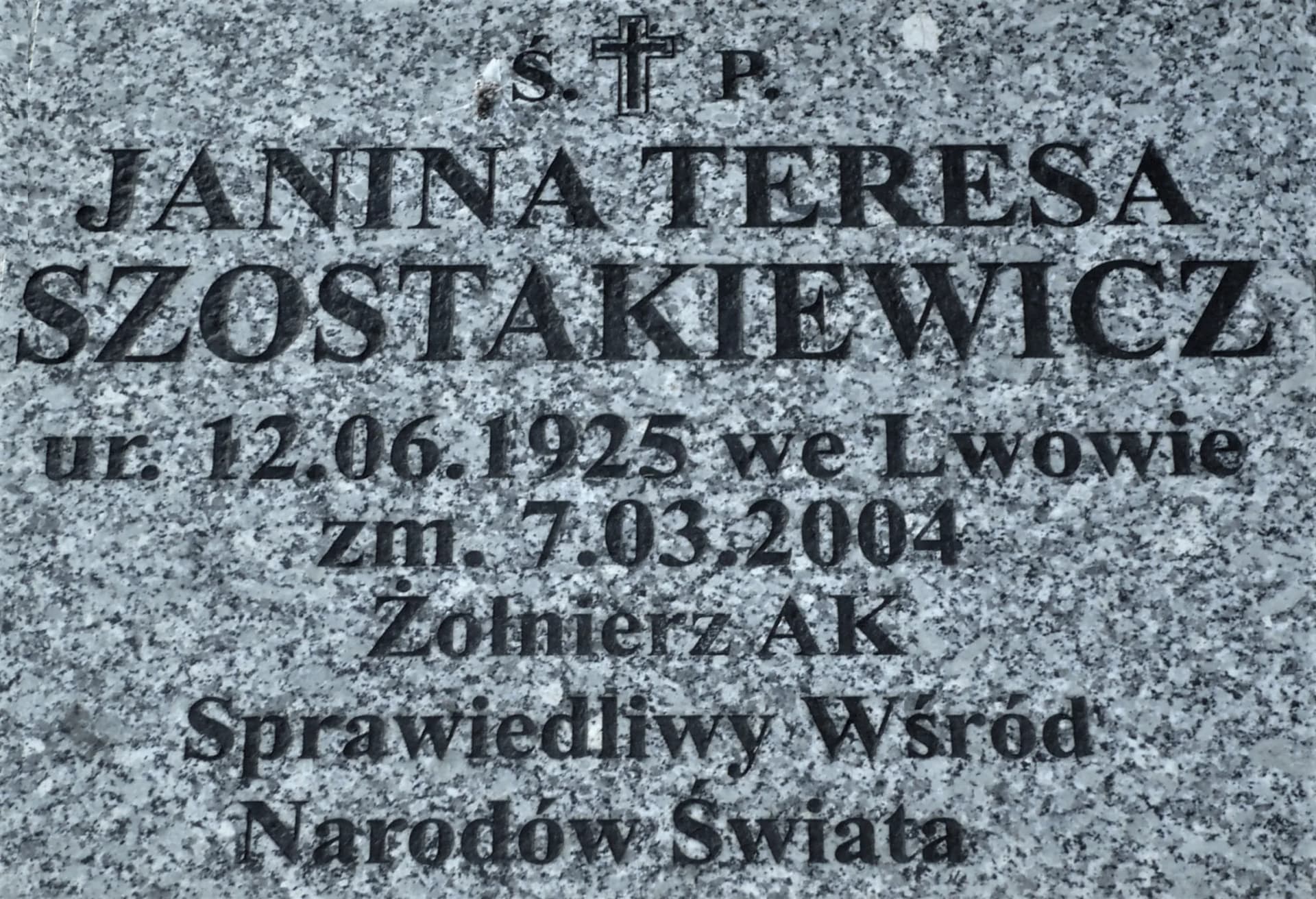 Janina Teresa Szostakiewicz
