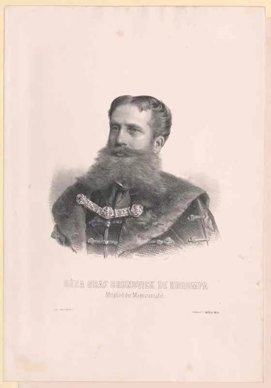 Count Géza Brunswik de Korompa