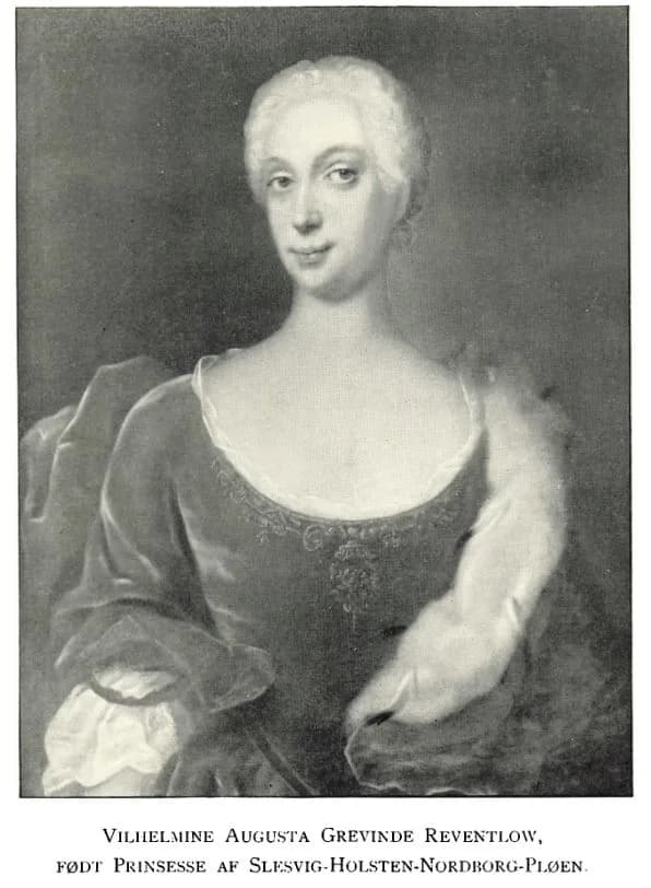 Wilhelmine Auguste von Schleswig-Holstein-Sonderburg in Norburg