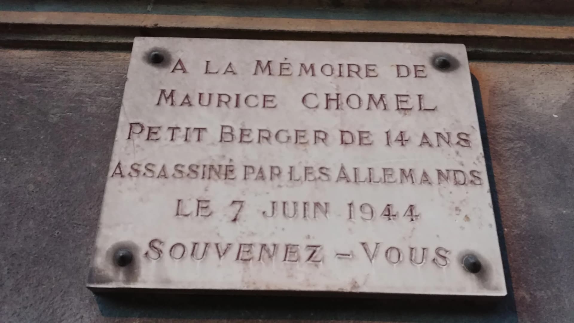 Maurice Chomel