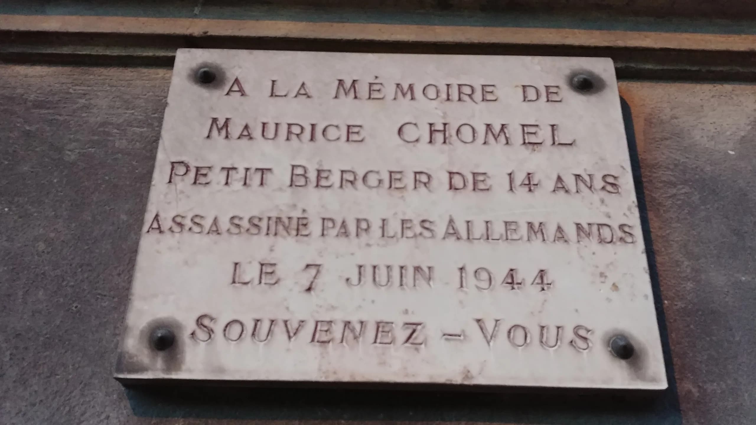 Maurice Chomel