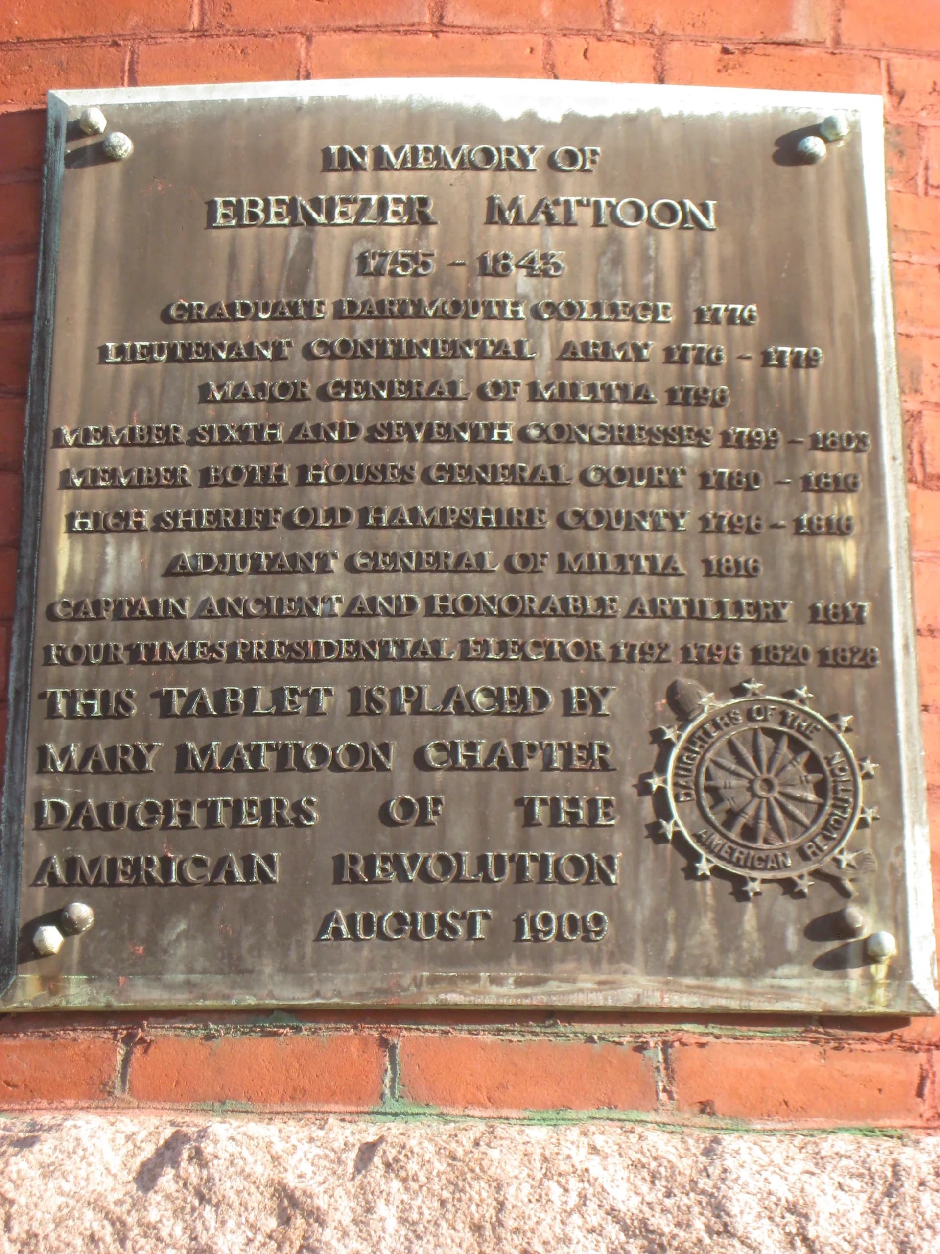 Ebenezer Mattoon
