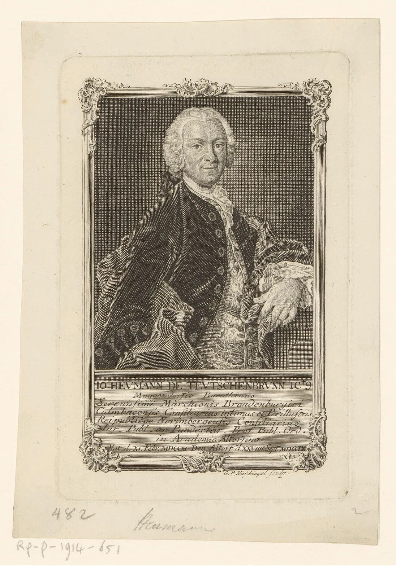 Johann Heumann von Teutschenbrunn