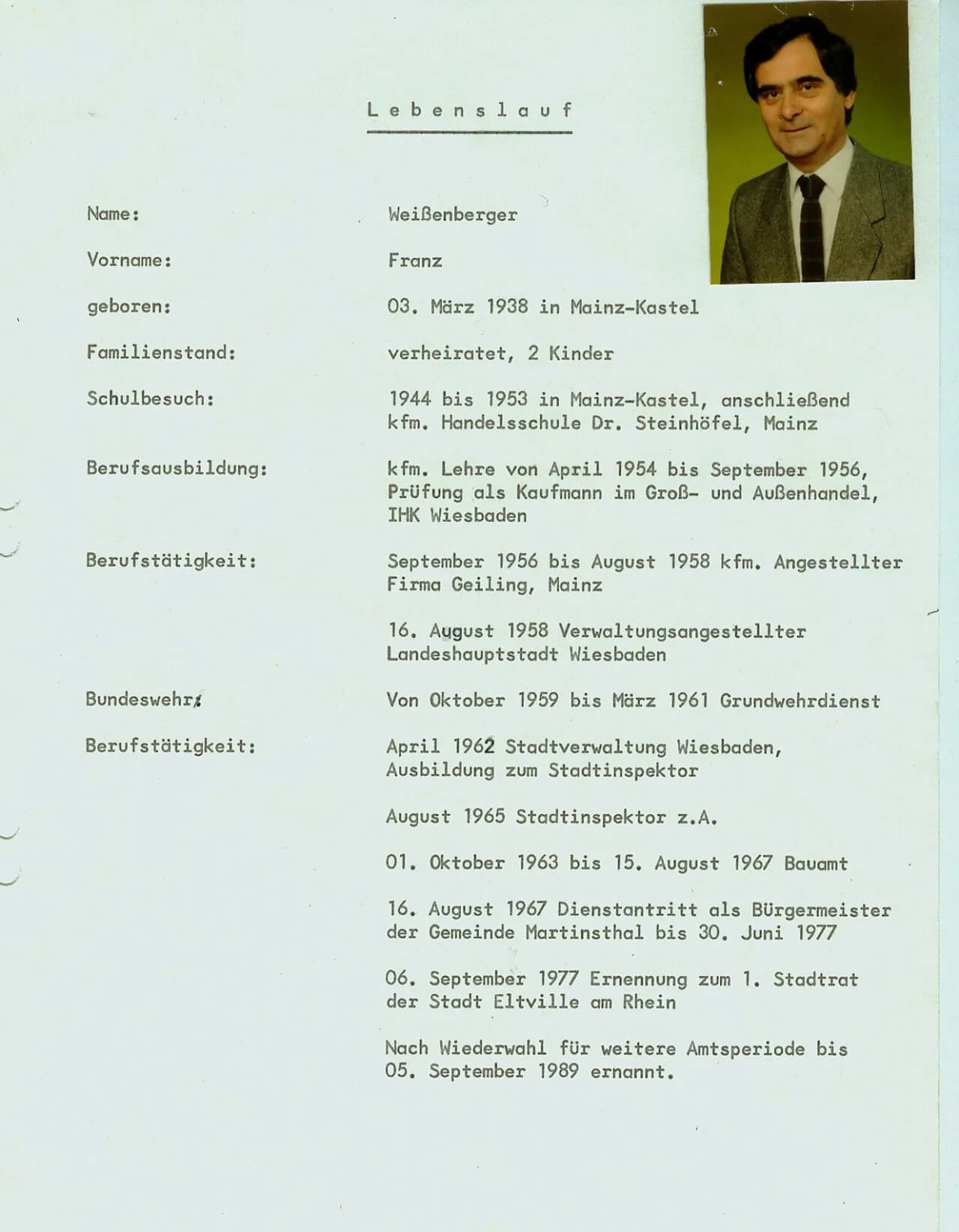 Franz Weißenberger