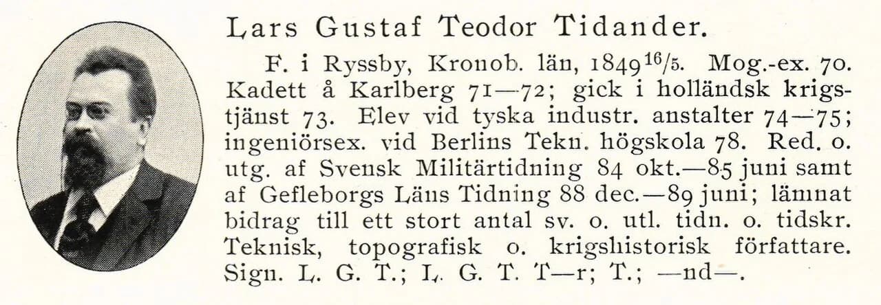 Lars Gustaf Teodor Tidander