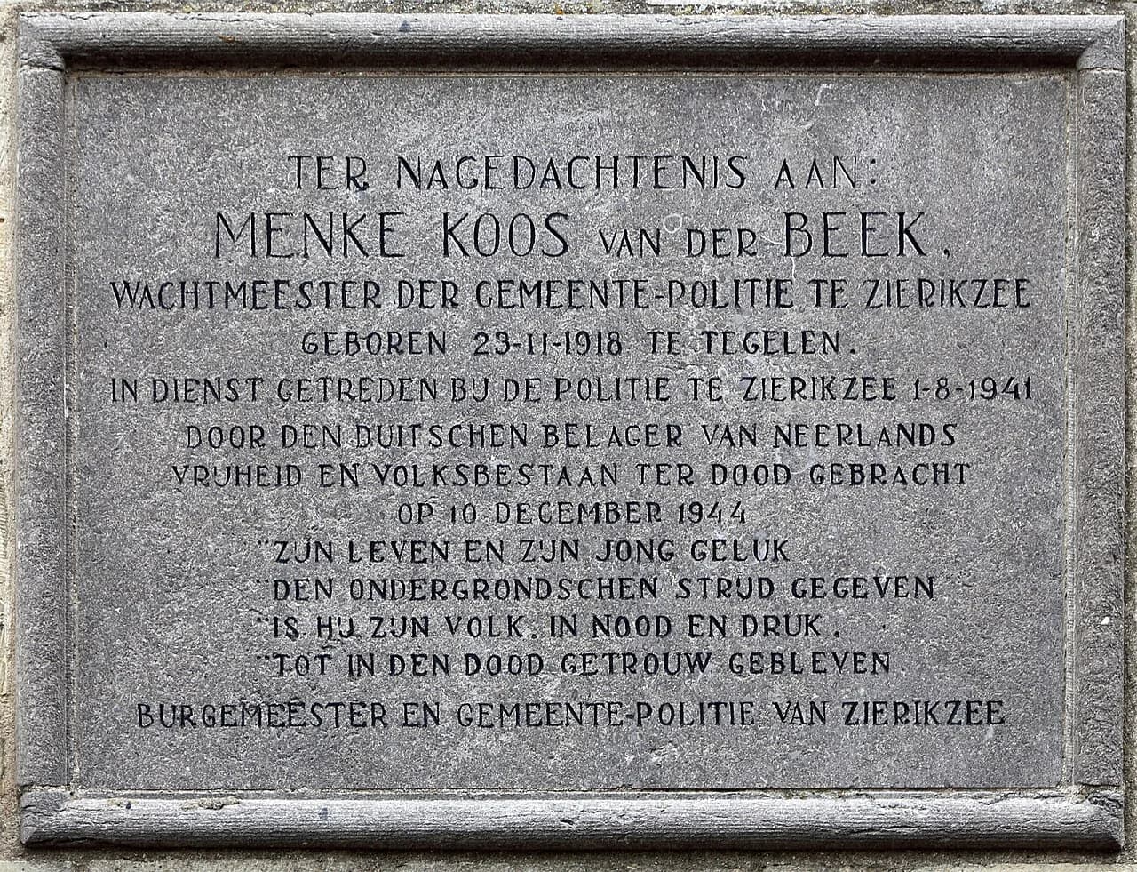 Menke Koos van der Beek