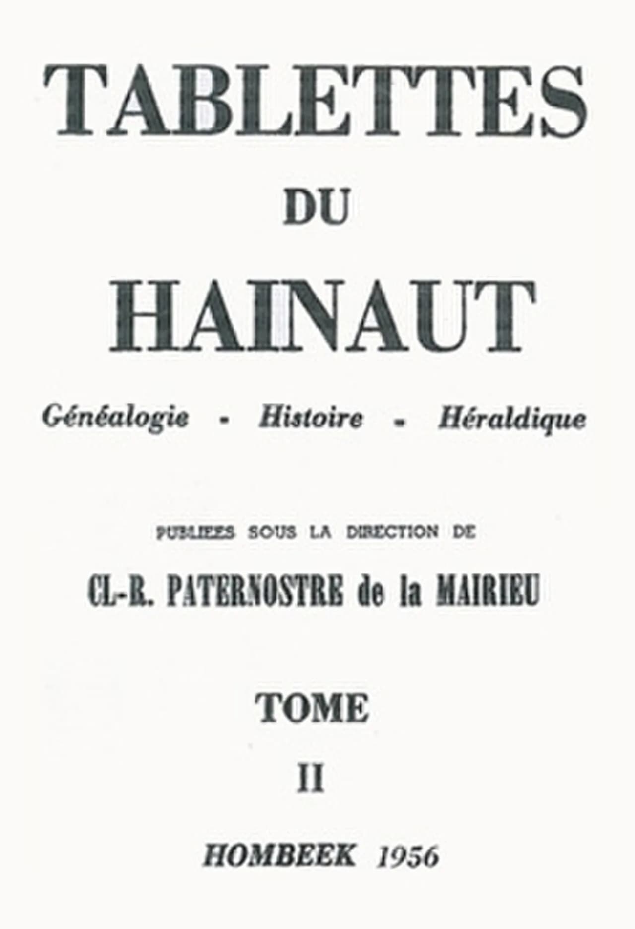 Claude-René Paternostre de La Mairieu