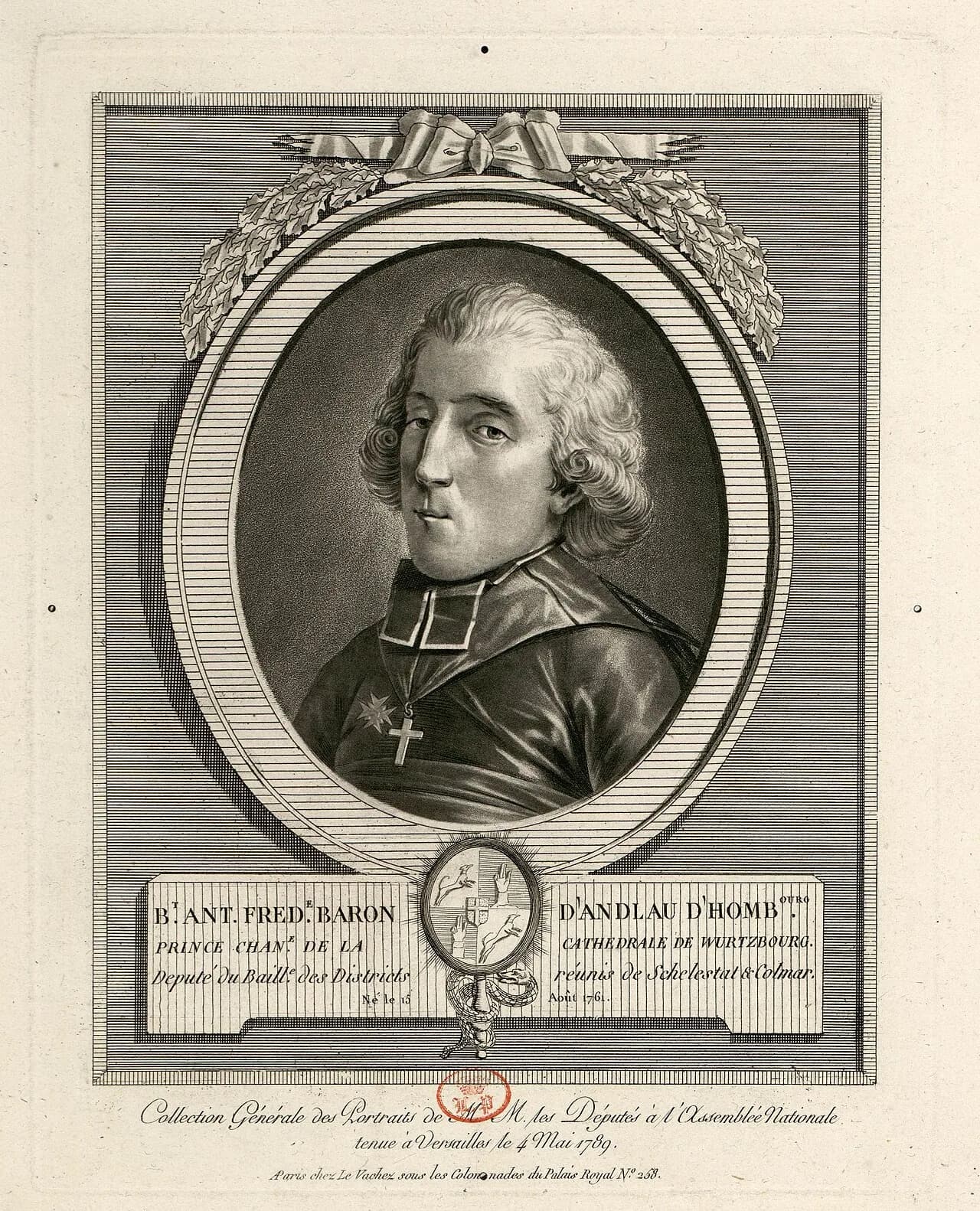 Benedikt Anton Friedrich von Andlau-Homburg