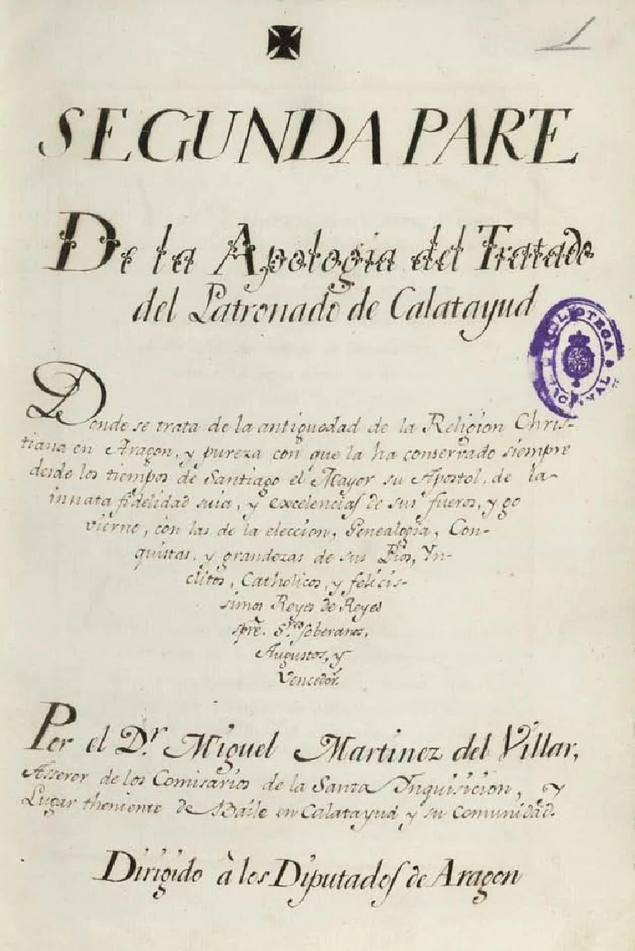 Miguel Martínez del Villar y Hernando