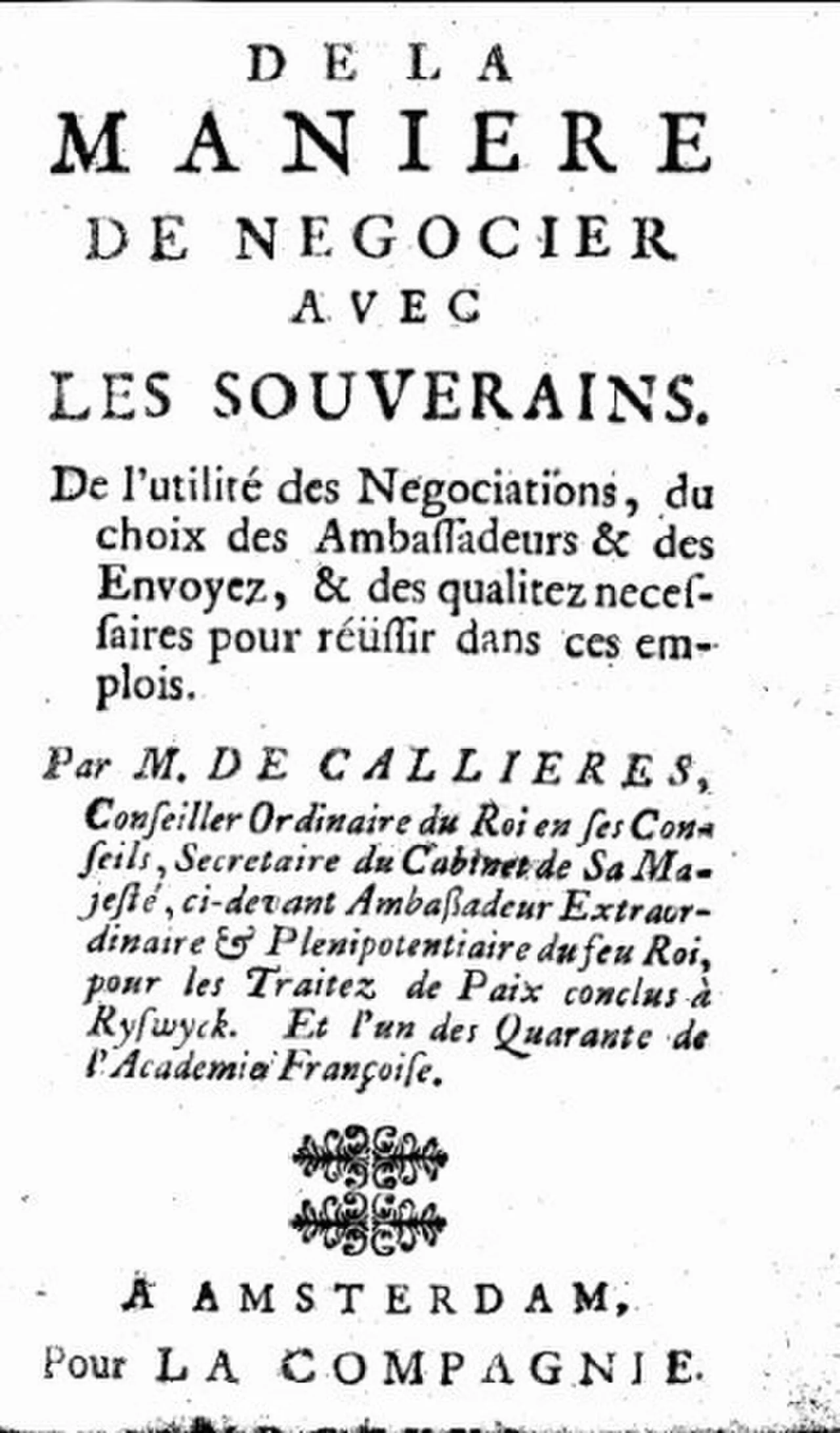 François de Callières