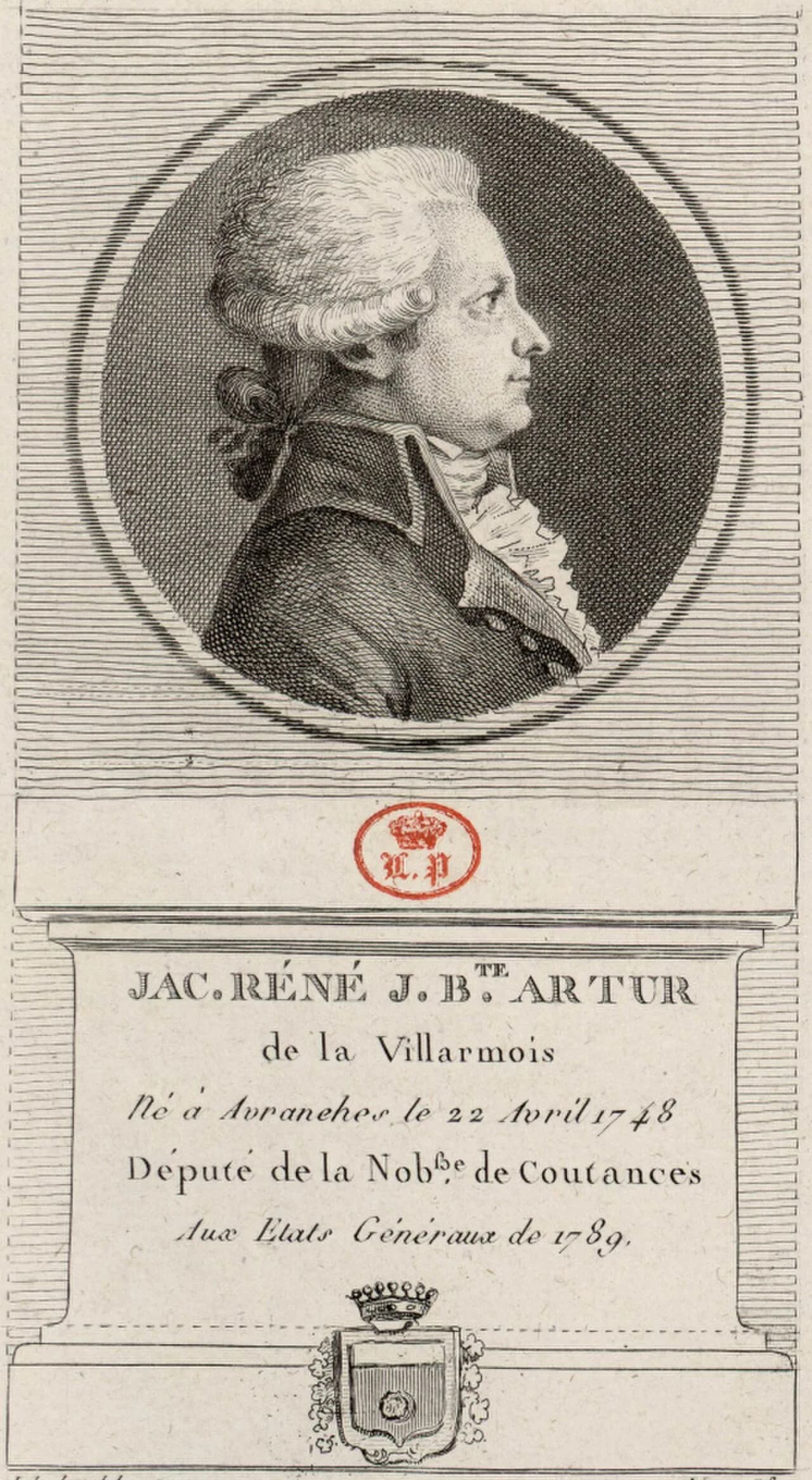 Jacques-René-Jean-Baptiste Artur de La Villarmois
