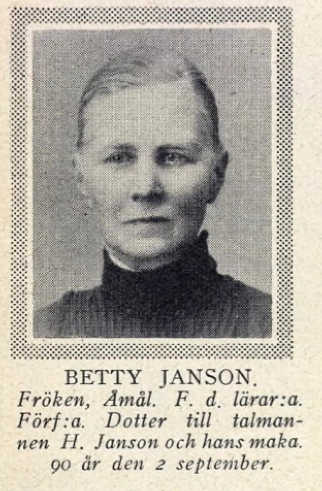 Betty Janson