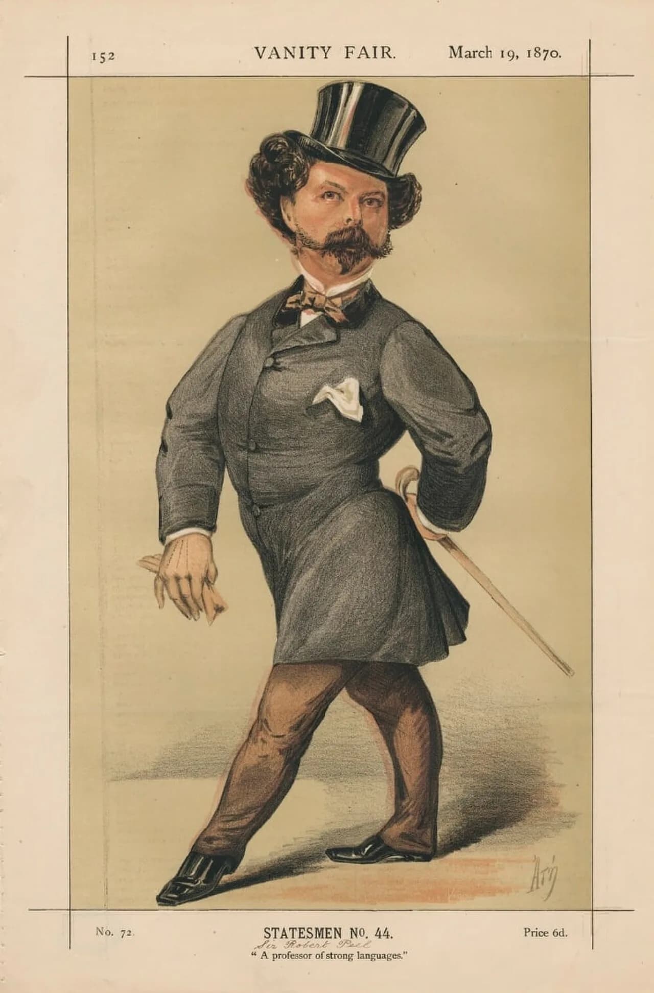 Sir Robert Peel, 3rd Baronet