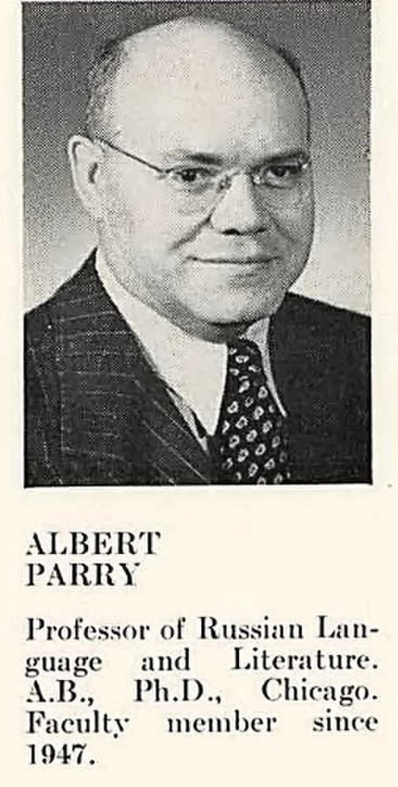 Albert Parry