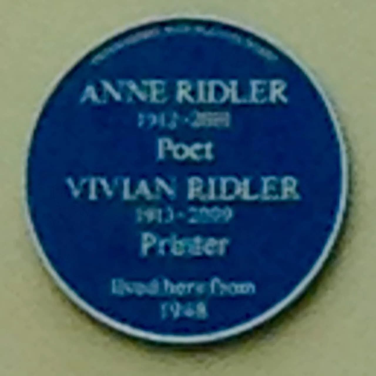 Anne Ridler