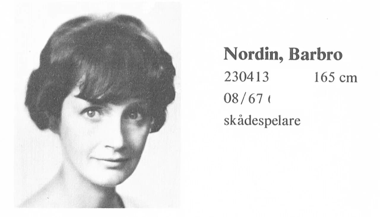 Barbro Nordin