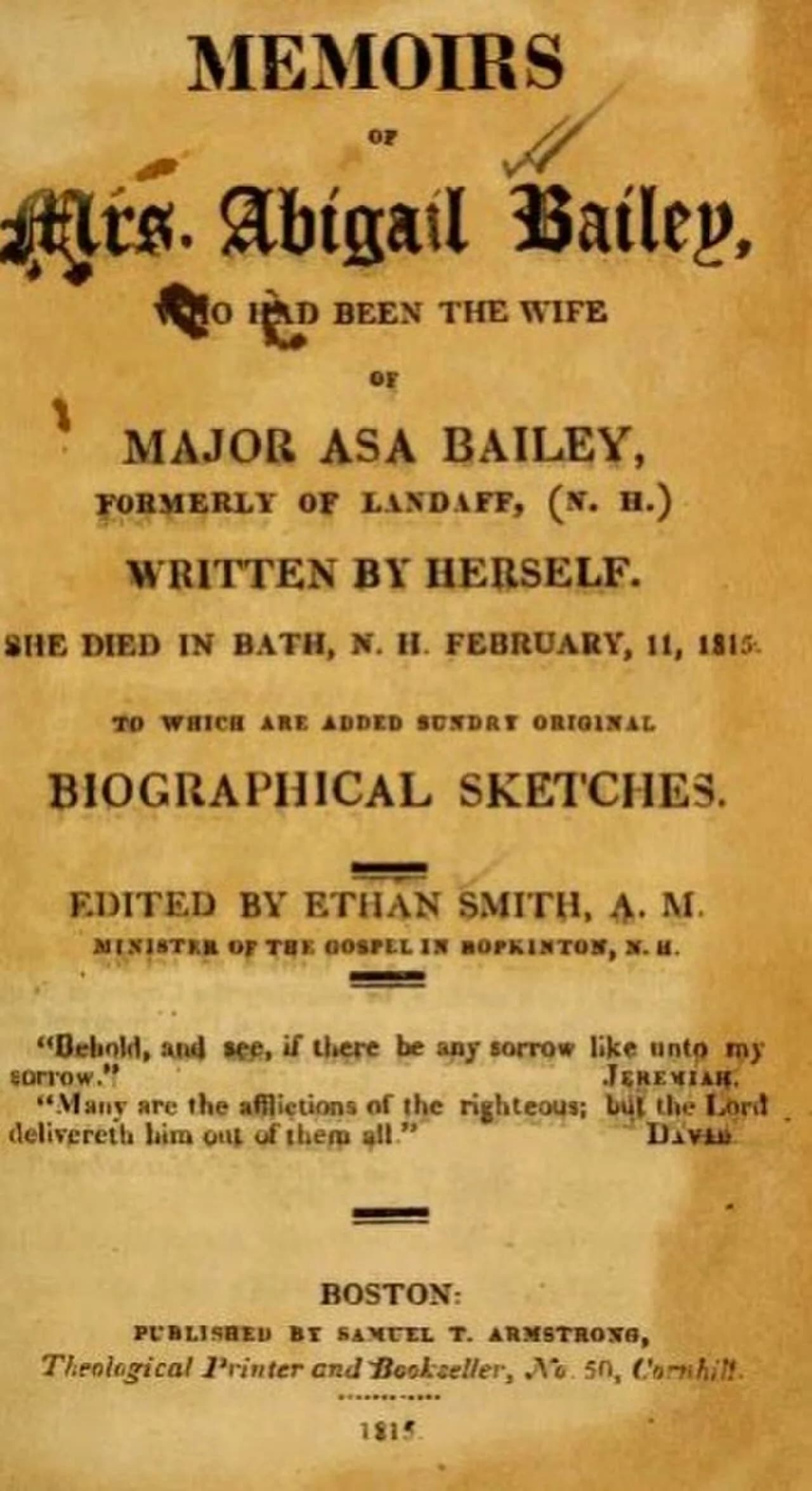 Abigail A. Bailey