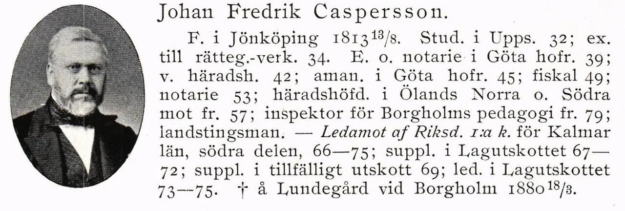 Johan Fredrik Caspersson