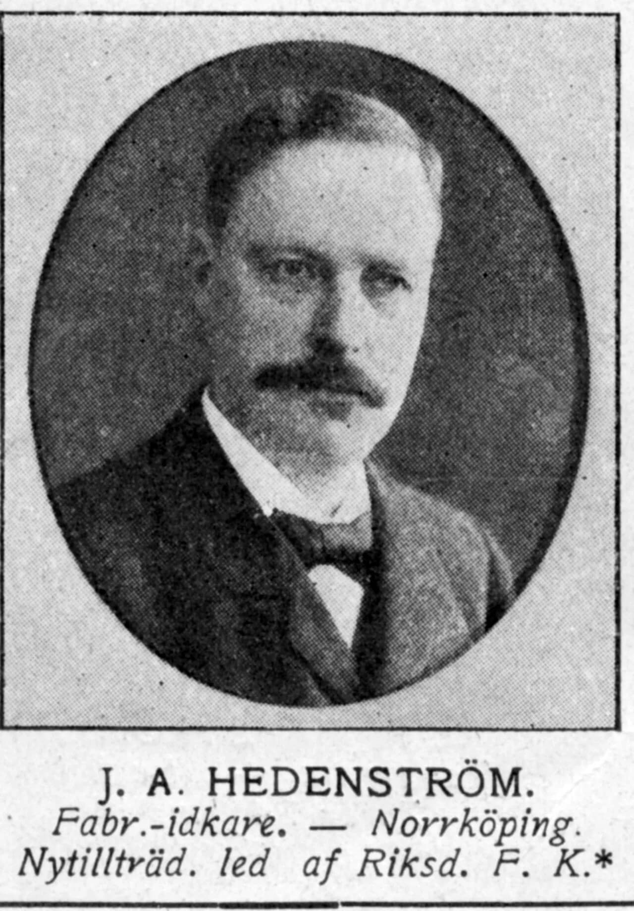 Johan Alfred Hedenström