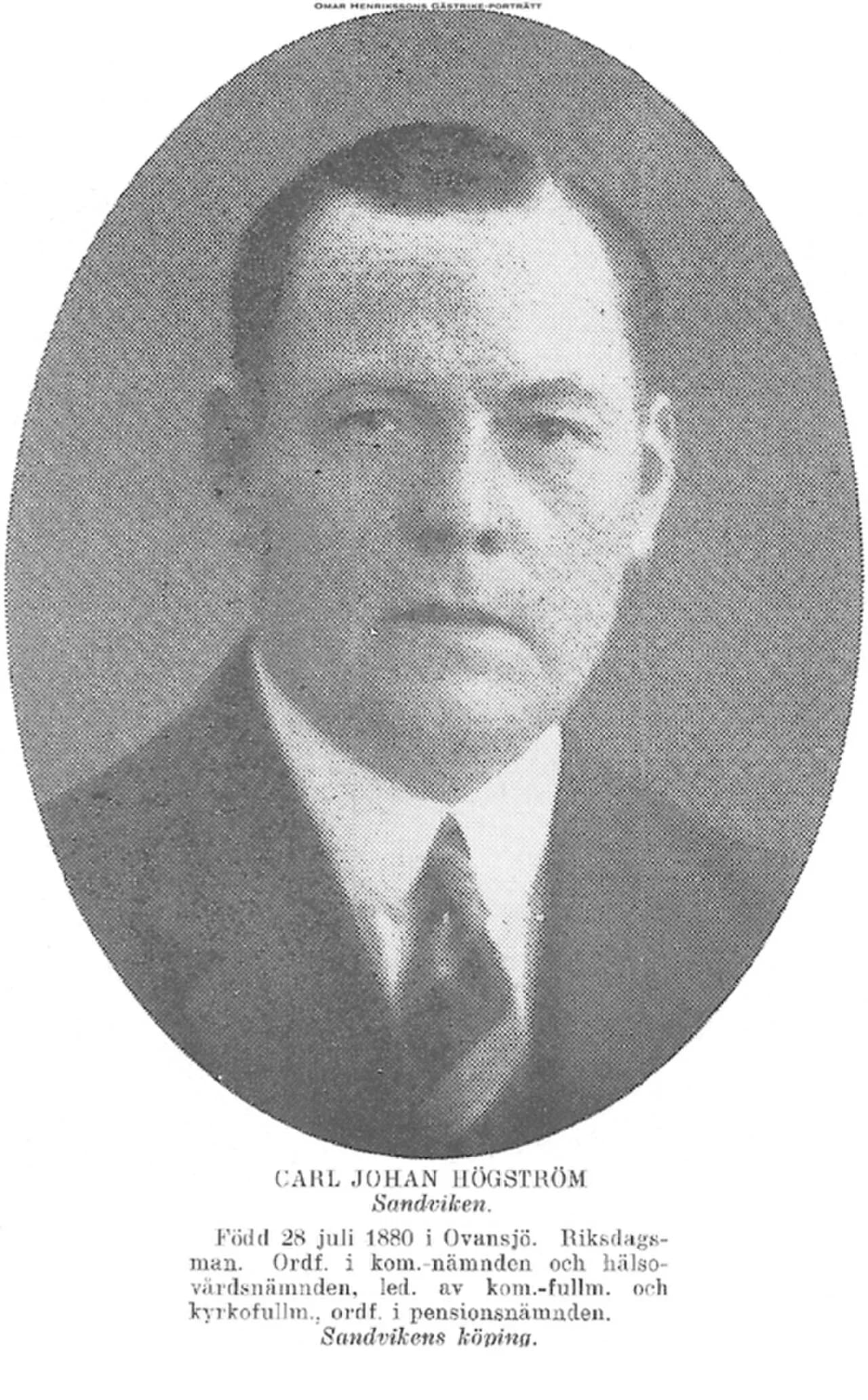 Carl Johan Högström