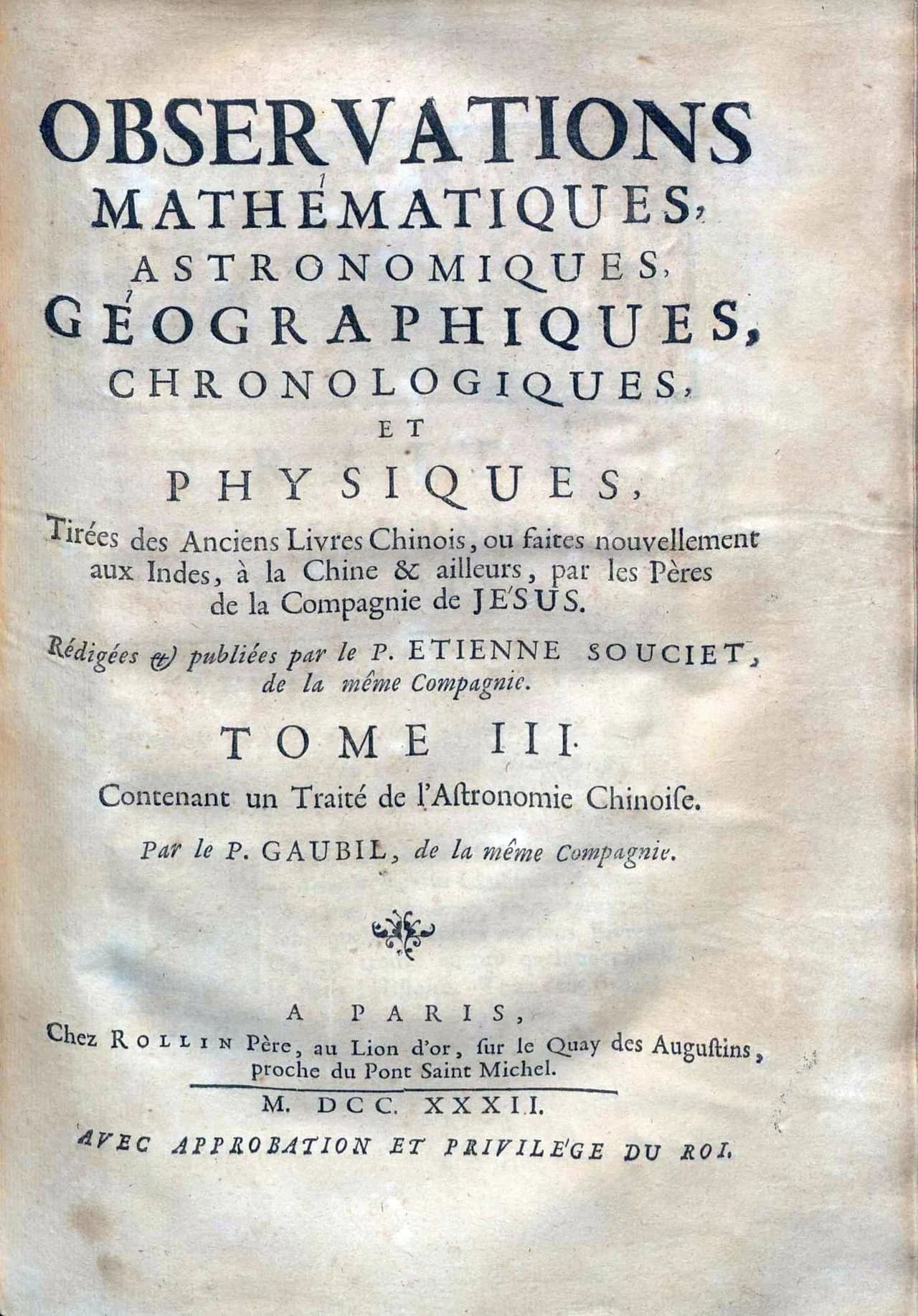 Antoine Gaubil