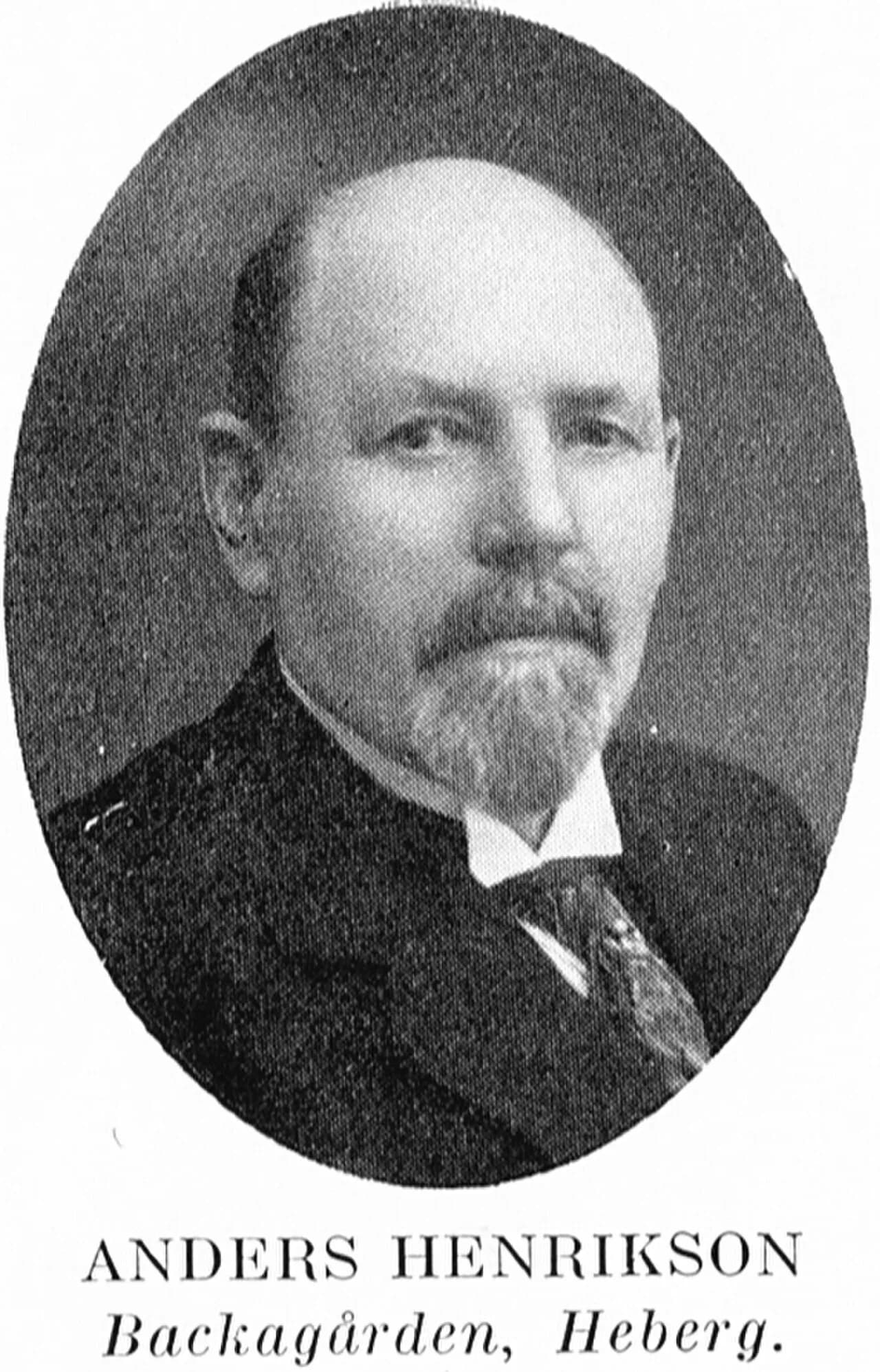 Anders Henrikson i Heberg