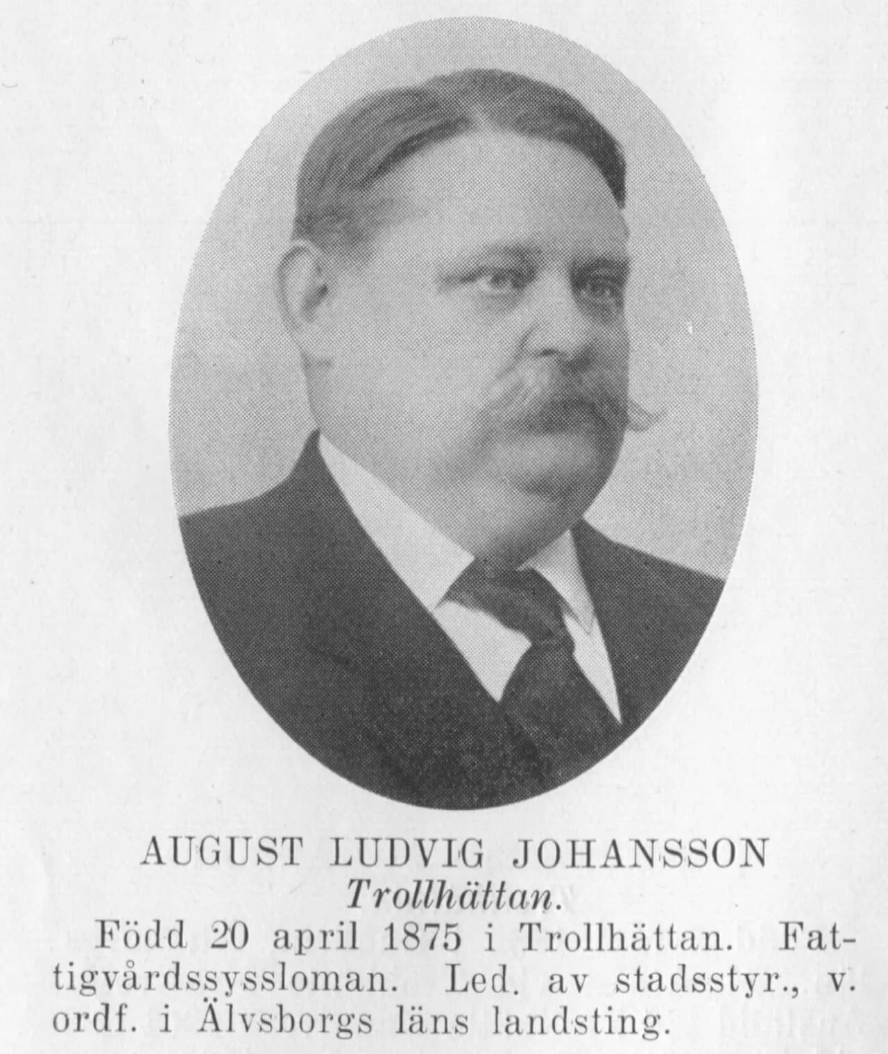 August Johansson i Trollhättan