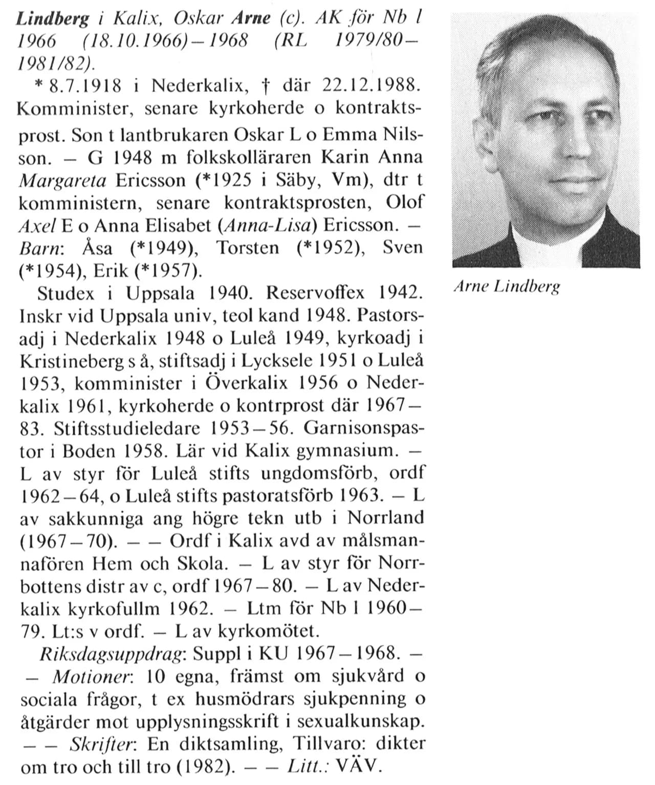 Arne Lindberg