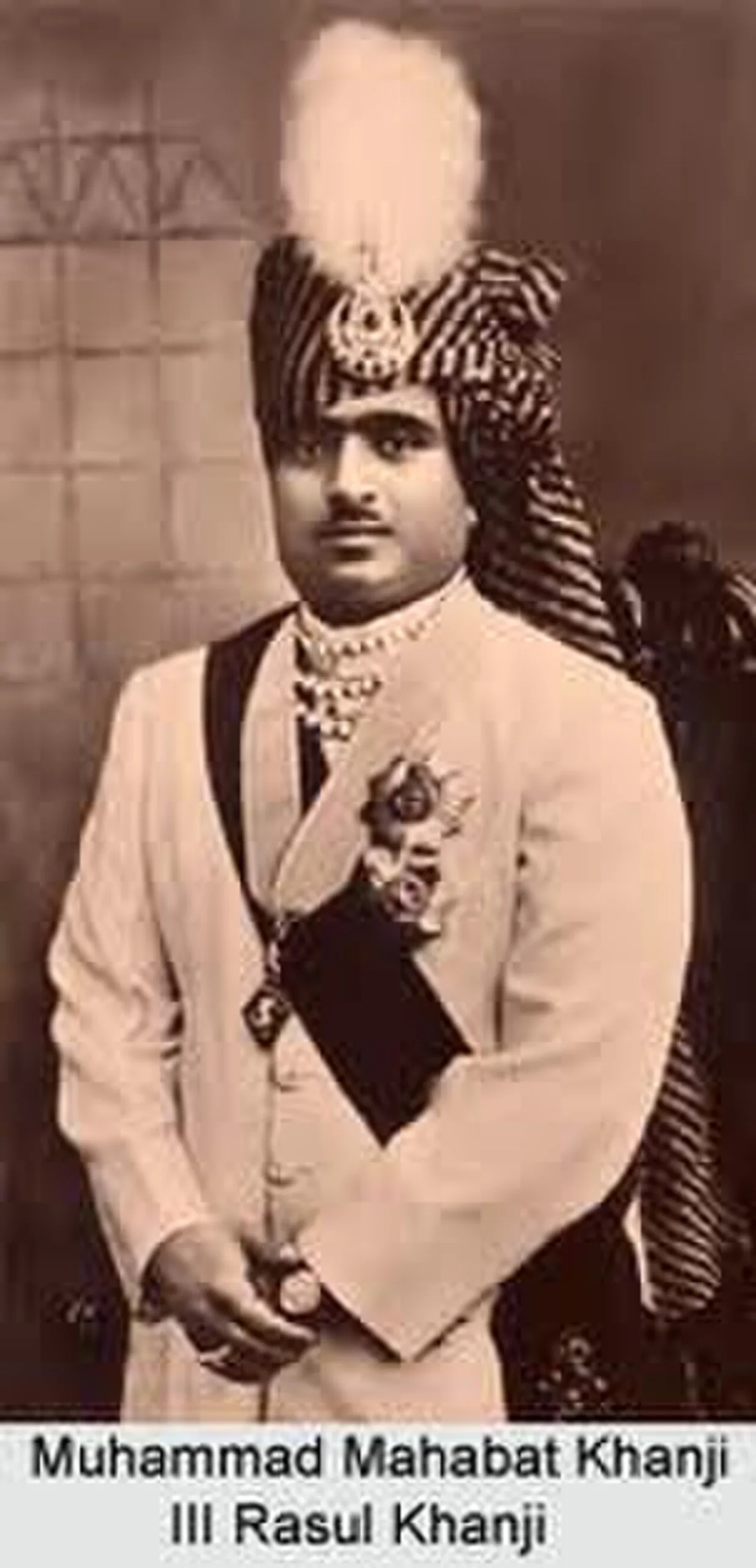 Mahabat Khan III von Junagadh