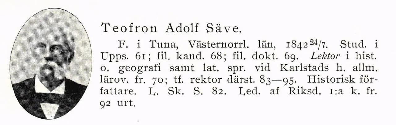 Teofron Adolf Säve