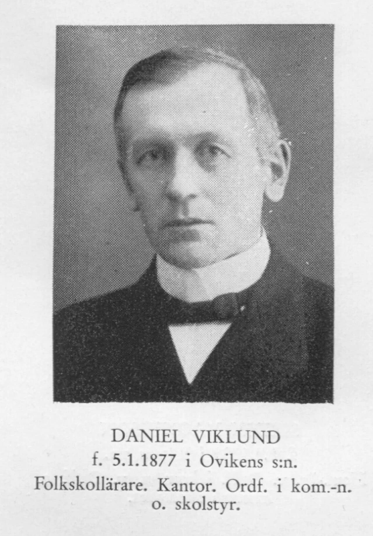 Daniel Viklund i Oviken
