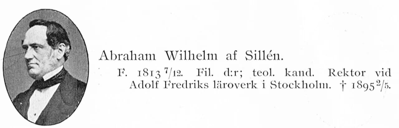 Abraham Wilhelm af Sillén