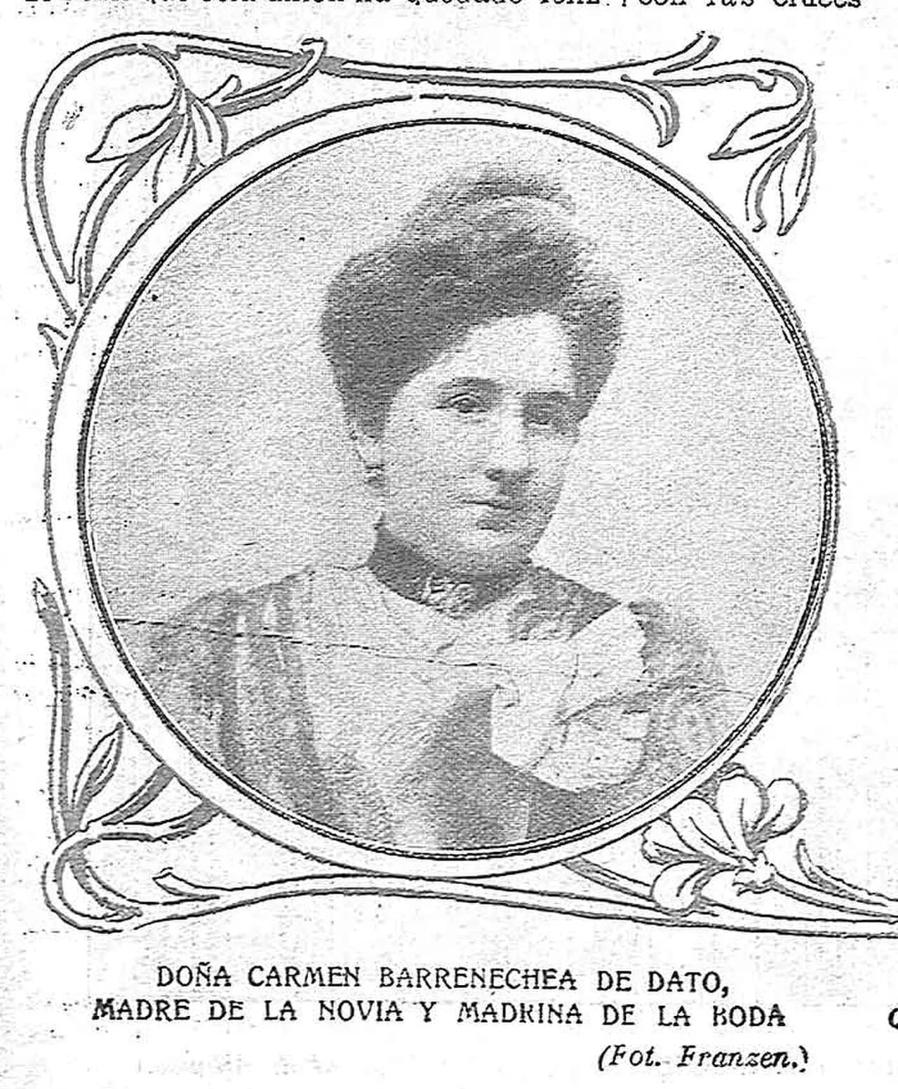 María de Barrenechea, 1st Duchess of Dato