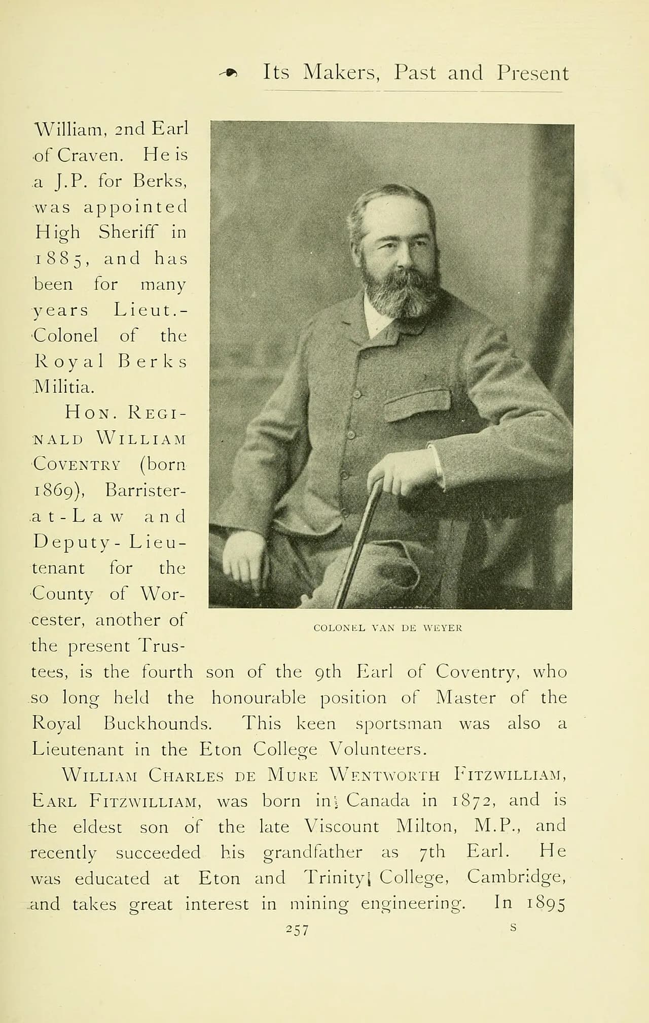 Victor William Bates Van de Weyer