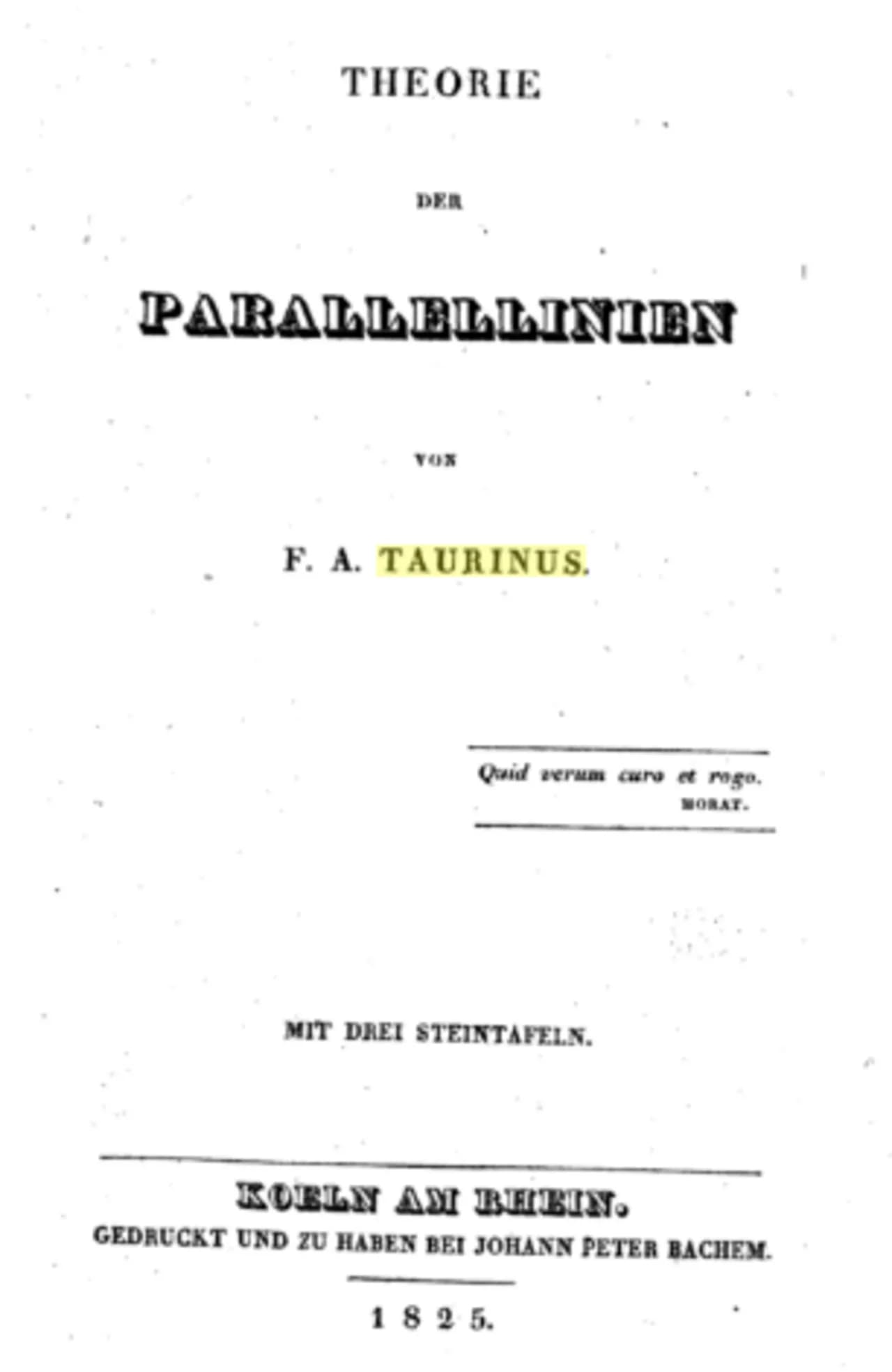 Franz Taurinus