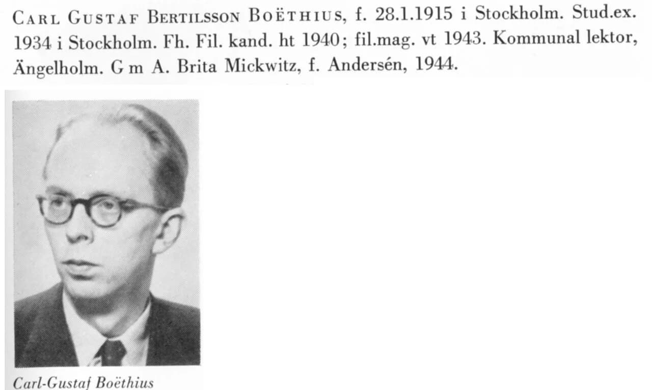 Carl Gustaf Boëthius
