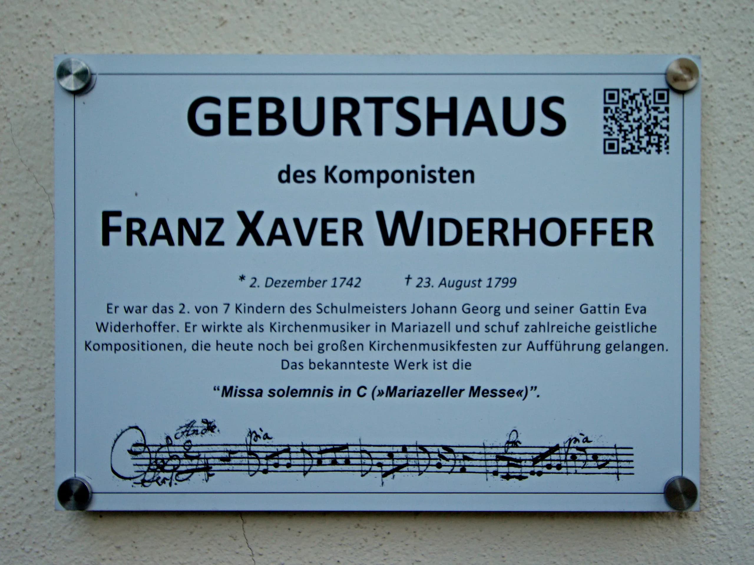 Franz Xaver Widerhoffer