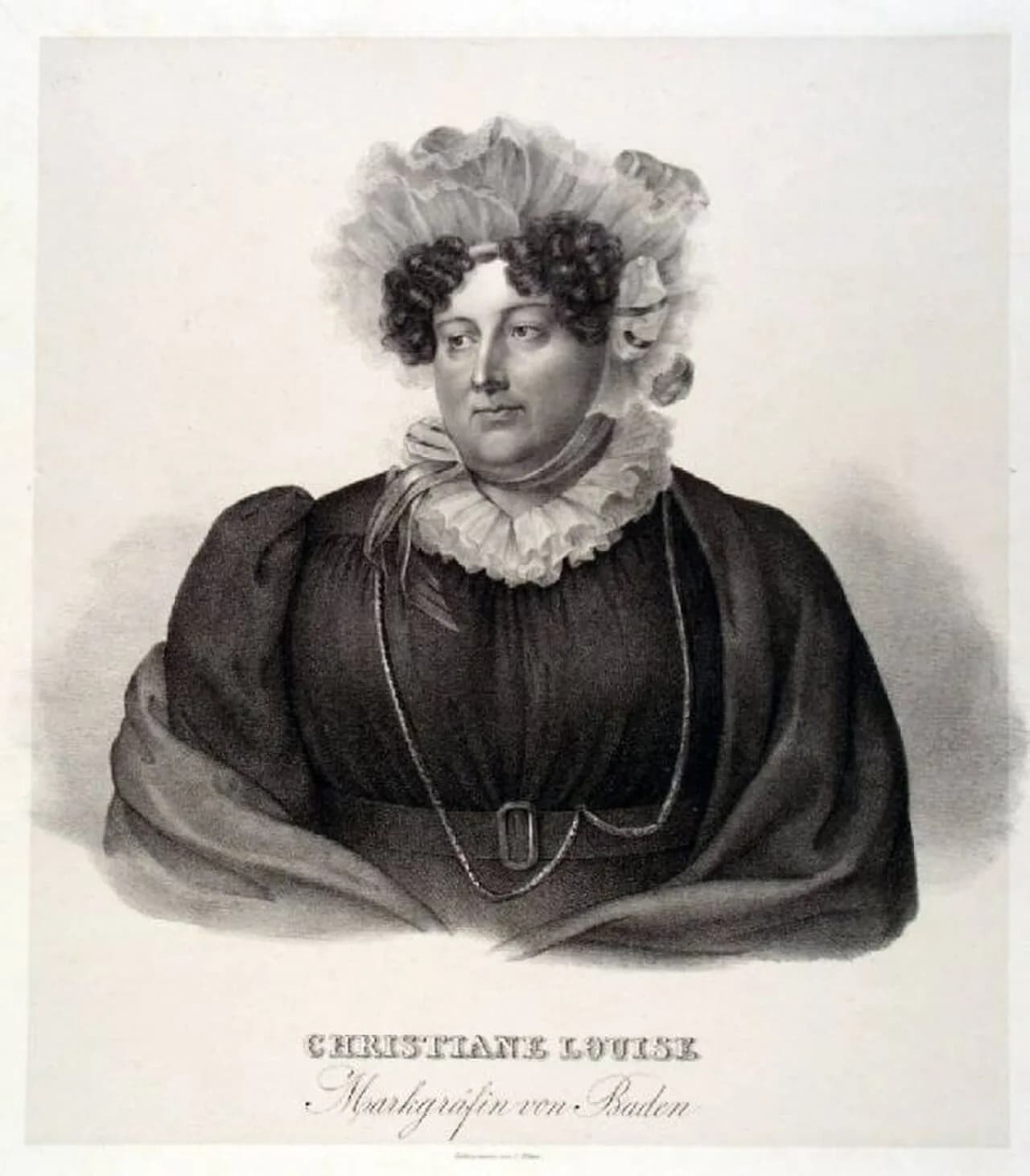 Markgräfin von Baden Christiane Luise