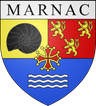 Wappen von Marnac