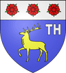 Coat of arms of Thèze