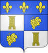 Coat of arms of Cazes-Mondenard