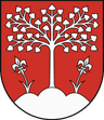 Coat of arms of Brezová pod Bradlom
