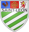 Coat of arms of Saint-Léon