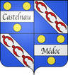 Coat of arms of Castelnau-de-Médoc